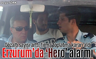 "Hero" yazılı tişörtü giyen 2 kişi gözaltına alındı