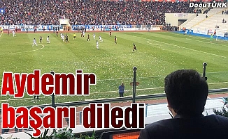 Aydemir: Erzurumspor’un süper lige çıkacağına inanıyoruz