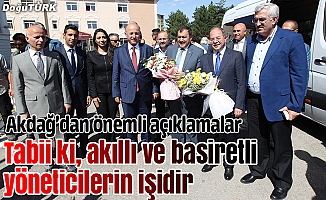 Başbakan Yardımcısı Akdağ ve Bakan Eroğlu, Erzurum'da