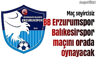 BB Erzurumspor- Balıkesirspor maçının adresi belli oldu