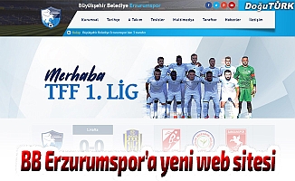 BB Erzurumspor’un resmi web sitesi yayında