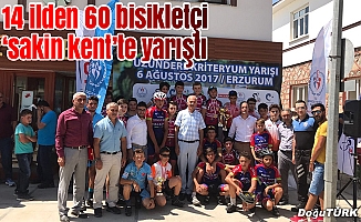 Erzurum'da "Kriteryum Bisiklet Yarışları" düzenlendi