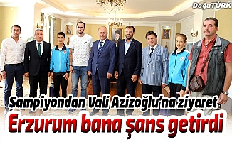 Guliyev, Vali Azizoğlu'nu ziyaret etti