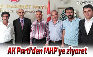 AK Parti'den MHP ilçe teşkilatına ziyaret