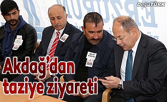 Başbakan Yardımcısı Akdağ'dan şehit ailesine taziye ziyareti
