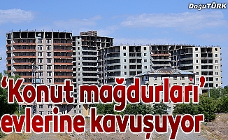 Erzurum'da "konut mağdurları" evlerine kavuşuyor