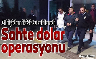 Erzurum'da sahte dolar operasyonu