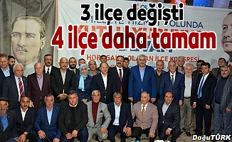 AK Parti’de 4 ilçenin 6. olağan kongresi yapıldı