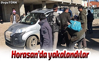 Erzurum'da 121 kaçak göçmen yakalandı