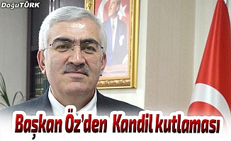 AK Parti İl Başkanı Öz’den Berat Kandili mesajı
