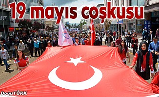 Erzurum’da 19 mayıs coşkusu