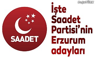 SP Erzurum adayları açıklandı