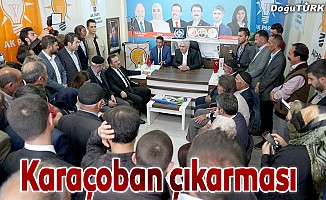 AK Parti Karaçoban’a çıkarma yaptı