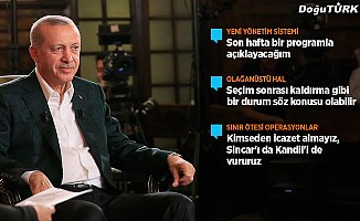 Erdoğan: Son hafta yeni yönetim sistemini açıklayacağım