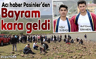 Erzurum'da 2 lise öğrencisi boğuldu