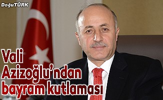 Erzurum Valisi Seyfettin Azizoğlu, bayramı kutladı