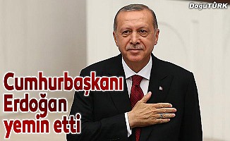 Cumhurbaşkanı Erdoğan yemin etti