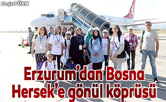 Erzurum’dan Bosna Hersek’e gönül köprüsü