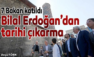 Bilal Erdoğan tarihi eserleri gezdi