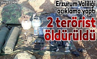Erzurum'da 2 terörist etkisiz hale getirildi