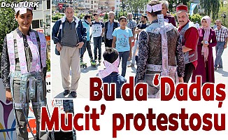 Erzurum’da dolara ilginç protesto