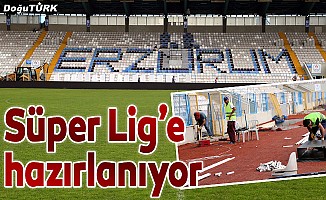 Kazım Karabekir Stadı, Süper Lig'e hazırlanıyor