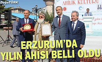 Erzurum’da yılın ahisi Zihni Karslıoğlu oldu