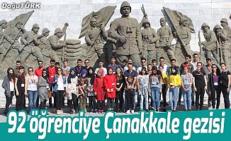Kültür ve Turizm Müdürlüğü’nden Çanakkale gezisi
