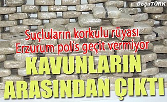 Erzurum'da 36 kilo 456 gram eroin ele geçirildi