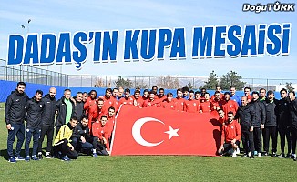 Erzurumspor'da Ziraat Türkiye Kupası mesaisi