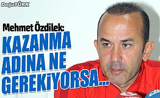 "Trabzon'da kazanma adına ne gerekiyorsa yapacağız"