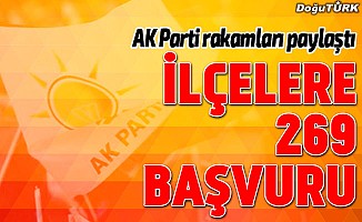 AK Parti Erzurum’a 269 başvuru