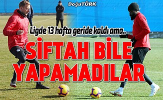 Büyükşehir Belediye Erzurumspor'un "golsüz" forvetleri