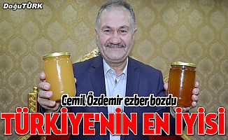Cemil Özdemir: Türkiye’nin en iyi balı Erzurum’da