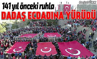 Erzurum'da binler "ecdada saygı" için tarihine yürüdü
