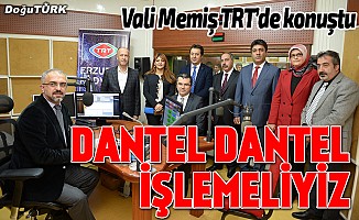 Vali Okay Memiş TRT Erzurum Radyosunun konuğu oldu