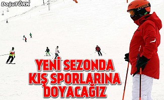 Türkiye yeni sezonda kış sporlarına doyacak