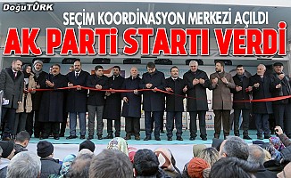 AK Parti Erzurum Seçim Koordinasyon Merkezi açıldı