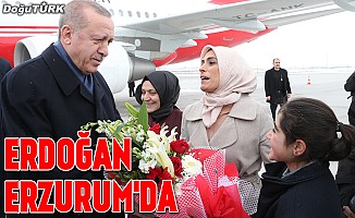 Cumhurbaşkanı Erdoğan Erzurum’da