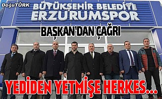 Erzurumspor Başkanı Hüseyin Üneş'ten birlik çağrısı