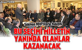 Başkan Sekmen MHP’li yöneticilerle buluştu