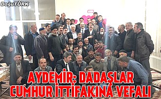 Milletvekili Aydemir Aziziyeli Dadaşlarla istişare etti