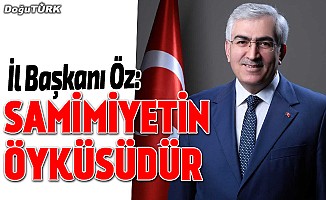 AK Parti İl Başkanı Öz'den miting açıklaması