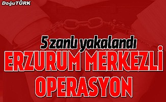 Erzurum merkezli "torbacı" operasyonu
