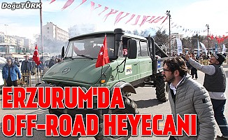 Erzurum’da Off-Road heyecanı