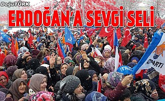 Erzurumlulardan Cumhurbaşkanı Erdoğan’a sevgi seli