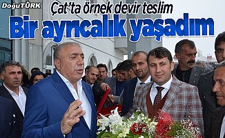 Çat Belediye Başkanı Melik Yaşar, göreve başladı