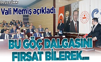 Erzurum'da "Düzensiz Göçle Mücadele" toplantısı