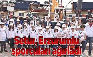 Erzurumlu minik sporcular İstanbul’da