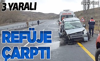 Oltu’da trafik kazası: 3 yaralı